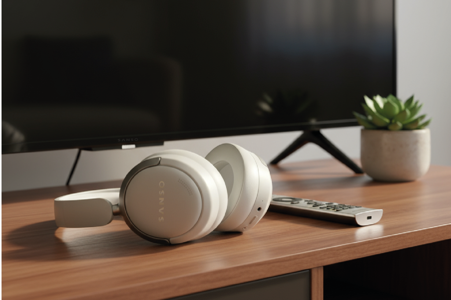 Sanso Vervé Headphones - Perfect for Music, Movies, Calls & Gaming